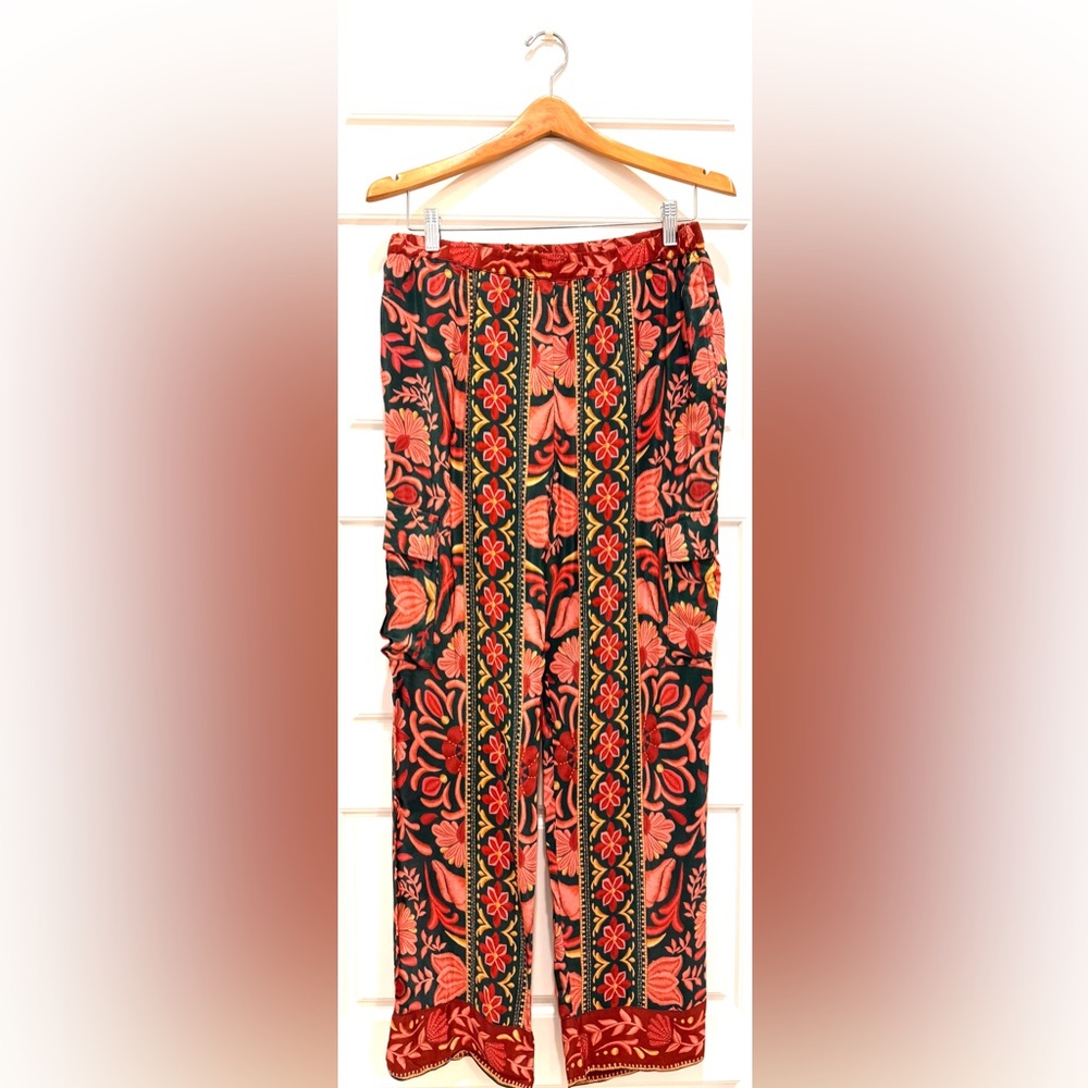 FARM Rio silk cargo pants
